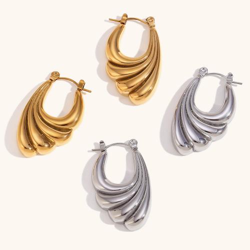 Stainless Steel Leverback Earring, 316L Stainless Steel, Vacuum Ion Plating, fashion jewelry & for woman 