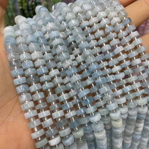 Single Gemstone Beads, Natural Stone, Flat Round, DIY Approx 