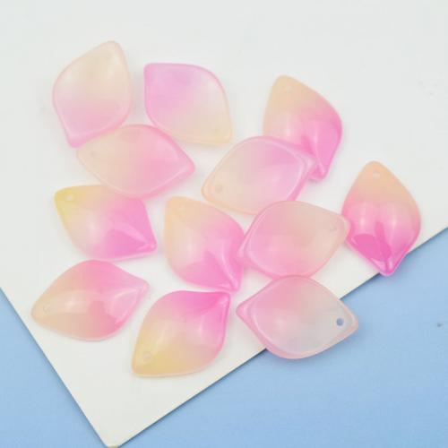 Glass Pendants, petals, DIY 