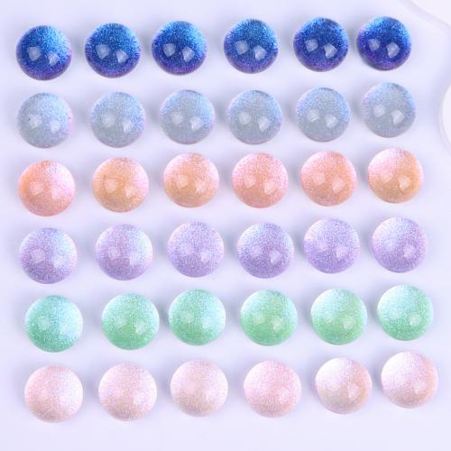 Kit para DIY Móvil , resina, Esférico, pulido, Bricolaje & transparente, más colores para la opción, 16x16x11mm, aproximado 10PCs/Bolsa, Vendido por Bolsa