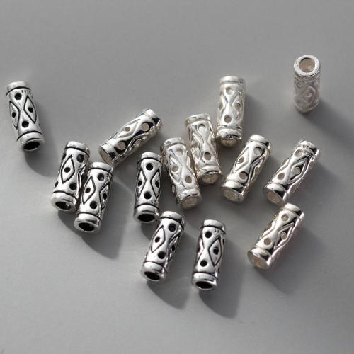 Sterling Silver Spacer Beads, 925 Sterling Silver, Antique finish, DIY Approx 1.8mm 