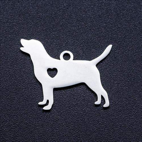 Titanium Steel Pendants, Animal, polished, DIY Approx 