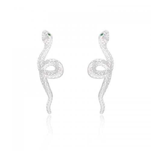 Cubic Zirconia Micro Pave Brass Earring, plated, micro pave cubic zirconia & for woman 