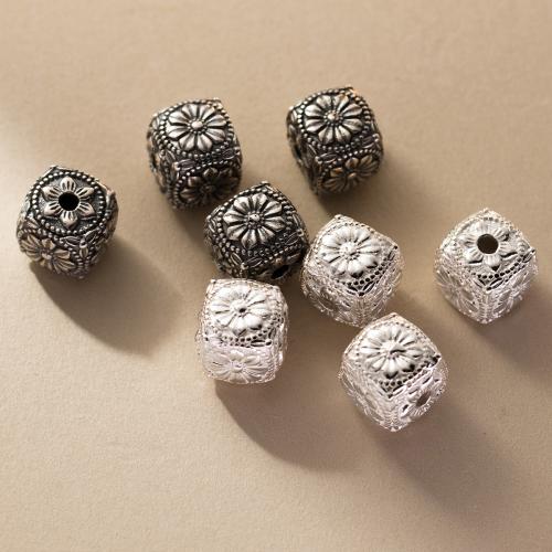 Sterling Silver Spacer Beads, 925 Sterling Silver, Antique finish, DIY 