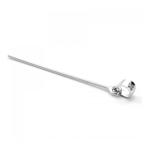 clip de bijou en argent fin, Argent sterling 925, Placage, DIY & styles différents pour le choix, Vendu par PC