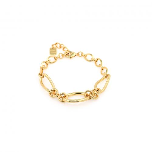 Brass Bracelets, plated, fashion jewelry & Unisex Approx 18 cm 