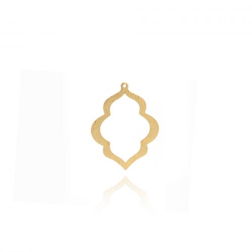 Brass Jewelry Pendants, 18K gold plated, fashion jewelry & DIY 