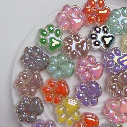 Plating Acrylic Beads, UV plating, DIY Approx 4.3mm, Approx 