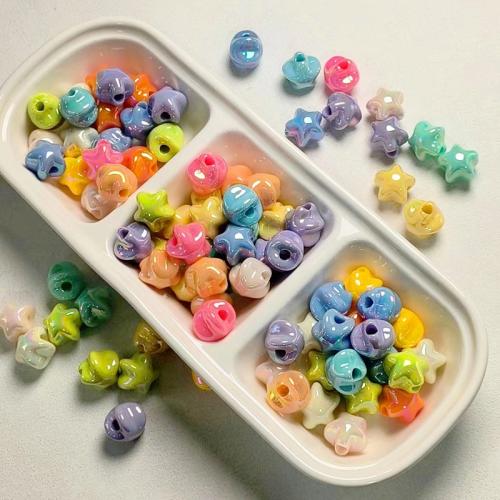 Plating Acrylic Beads, UV plating, DIY 15.6mm Approx 4.5mm, Approx 