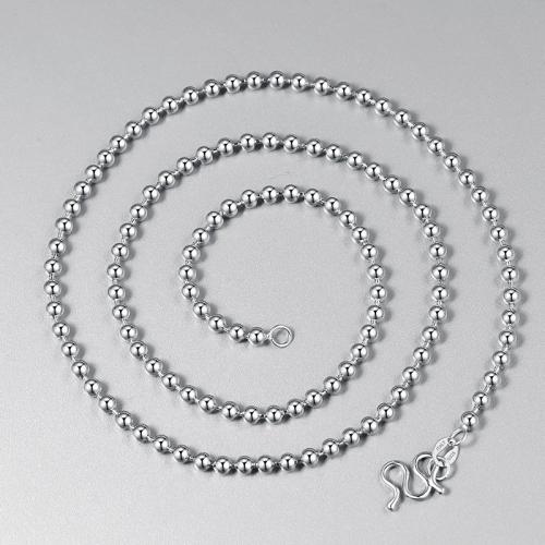 Collier de bijoux en argent , Argent sterling 925, bijoux de mode & normes différentes pour le choix & pour homme, Vendu par PC