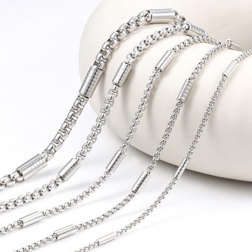 Stainless Steel Chain Jewelry, 304 Stainless Steel, DIY Approx [