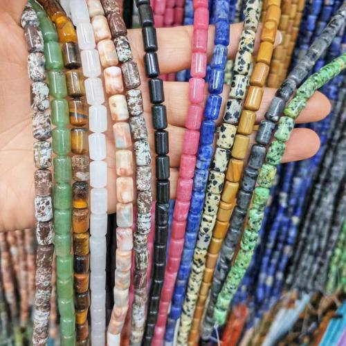 Single Gemstone Beads, Natural Stone, Column, DIY Approx 