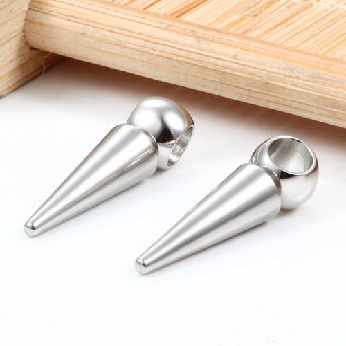 Stainless Steel Pendants, 304 Stainless Steel, electrolyzation, DIY Approx [