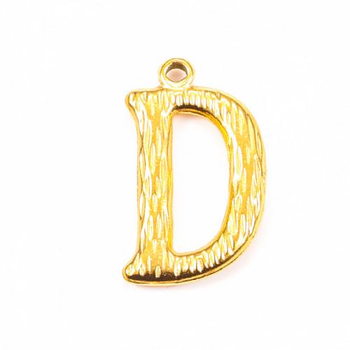 Stainless Steel Letter Pendant, 304 Stainless Steel, Alphabet Letter, high quality plated, DIY [