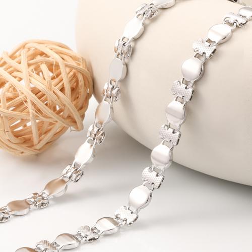 Stainless Steel Chain Jewelry, 304 Stainless Steel, electrolyzation, DIY [