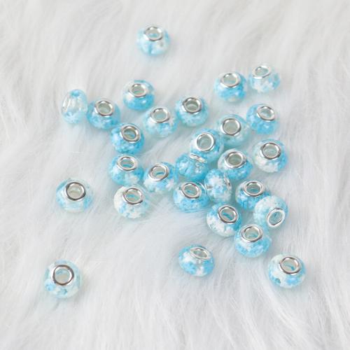 Acrylic Jewelry Beads, with Polymer Clay, Lantern, fashion jewelry & DIY & enamel Approx [