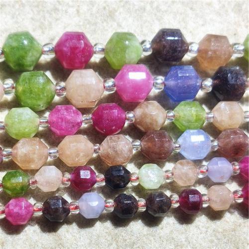 Single Gemstone Beads, Chalcedony, DIY & faceted, mixed colors Approx 36-38 cm 