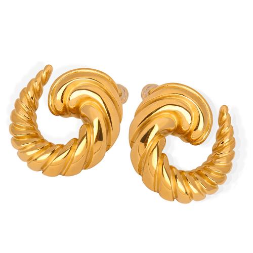 Boucles d'oreilles en acier titane, Placage, pour femme, plus de couleurs à choisir, Vendu par paire