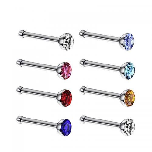 Edelstahl-Nase-Piercing-Schmuck, 304 Edelstahl, unisex, keine, verkauft von PC[