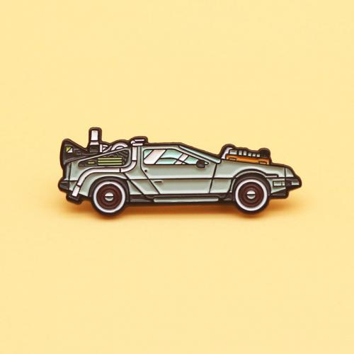 Zinc Alloy Jewelry Brooch, Car, Unisex 