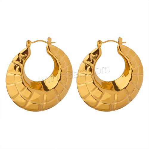 Boucles d'oreilles en acier titane, Placage, pour femme, plus de couleurs à choisir Vendu par paire