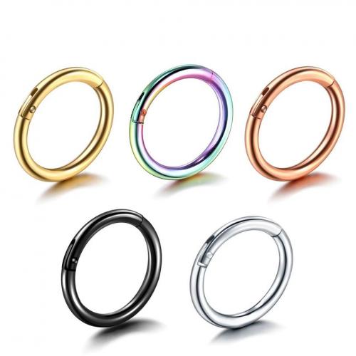 Stainless Steel Nose Piercing Jewelry, 316L Stainless Steel, Vacuum Ion Plating, Unisex [