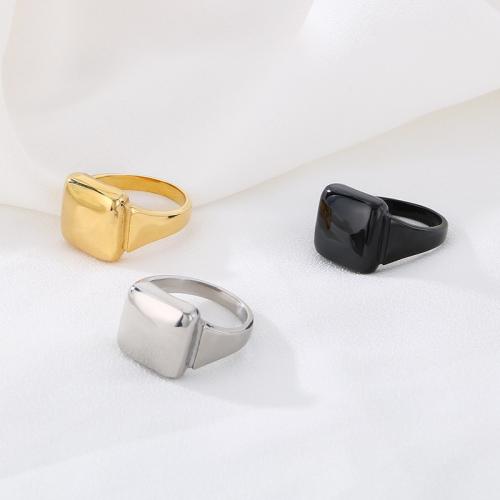 Edelstahl Fingerring, 304 Edelstahl, Modeschmuck & unisex & verschiedene Größen vorhanden, keine, verkauft von PC