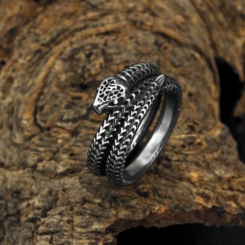 Titane Acier Bague, Acier titane, poli, normes différentes pour le choix & pour homme, argent, Vendu par PC[