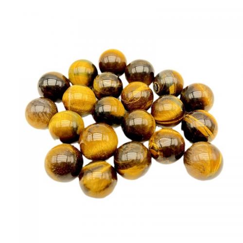 Gemstone Decoration, Tiger Eye, Round, natural 