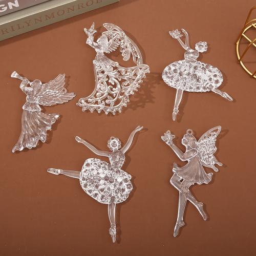 Fashion Plastic Pendants, Polystyrene 