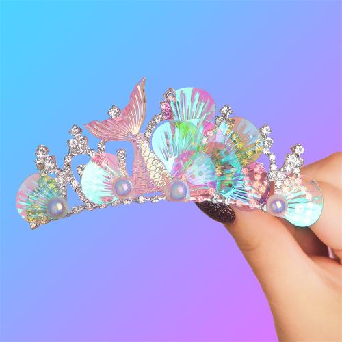 Children Hair Band, Zinc Alloy, for children & with rhinestone [