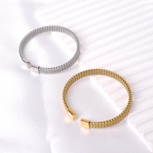 Stainless Steel Bangle, 304 Stainless Steel, fashion jewelry & Unisex 75mm, Inner Approx 60mm [