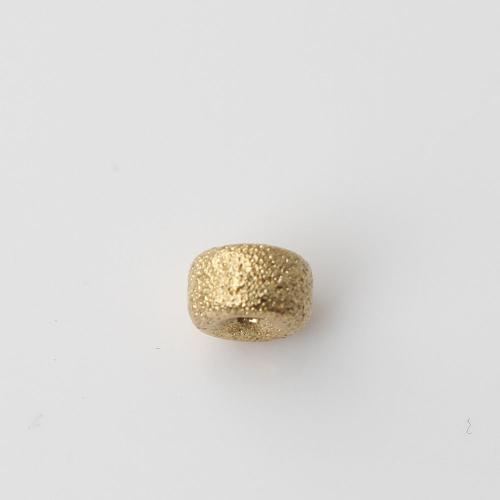 Brass Jewelry Beads, Round, gold color plated, DIY 