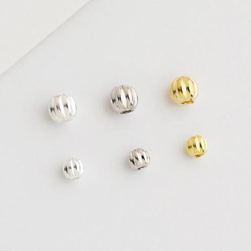 Sterling Silver Spacer Beads, 925 Sterling Silver, plated, DIY 