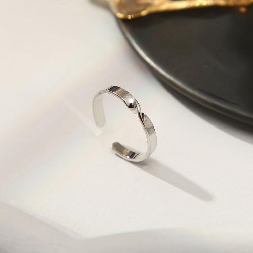 Zinklegierung Fingerring , plattiert, Modeschmuck & unisex, keine, wide:0.3cm, Größe:7.5, verkauft von PC