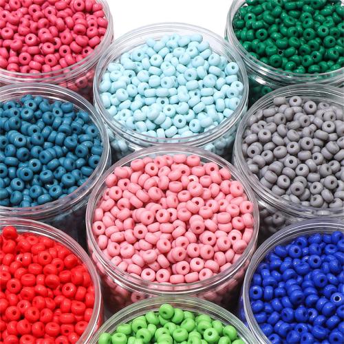 Solide Acryl Perlen, flache Runde, DIY, keine, 7x4mm, 100PCs/Tasche, verkauft von Tasche