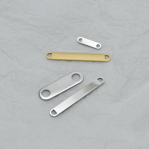 Stainless Steel Charm Connector, 304 Stainless Steel, Vacuum Ion Plating, DIY & 1/1 loop 