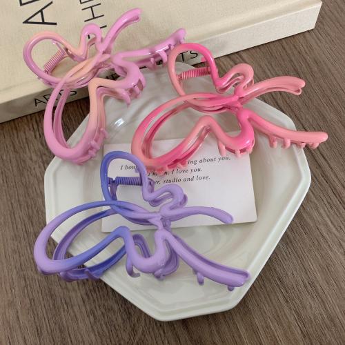 Clips de Garra, aleación de zinc, Mariposa, hecho a mano, para mujer & hueco, más colores para la opción, 110x65mm, Vendido por UD[