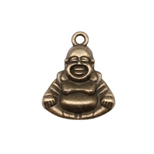 Zinc Alloy Jewelry Pendants, Buddha, plated, vintage & fashion jewelry & DIY 