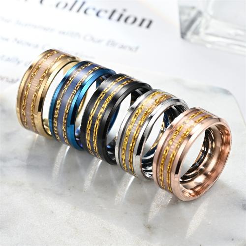 Edelstahl Fingerring, 304 Edelstahl, Modeschmuck & unisex & verschiedene Größen vorhanden, keine, verkauft von PC