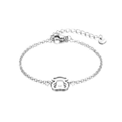 Sterling Silver Bracelets, 925 Sterling Silver, with 3CM extender chain, for woman Approx 16.5 cm 