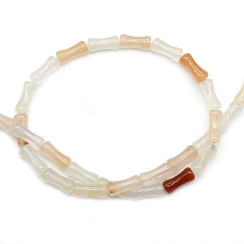 Single Gemstone Beads, Natural Stone, Bamboo, DIY Approx 