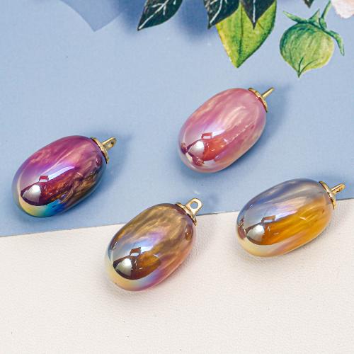 Resin Zinc Alloy Pendants, with Zinc Alloy, DIY 