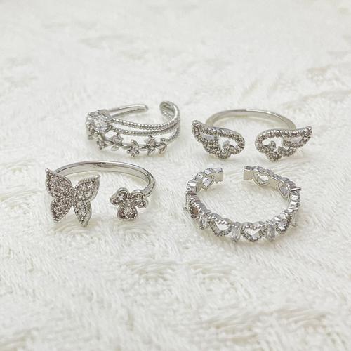 Messing Fingerring, Modeschmuck & verschiedene Stile für Wahl & für Frau, verkauft von PC