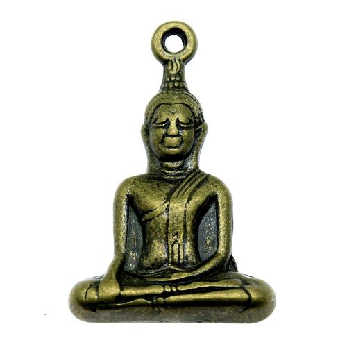 Zinc Alloy Jewelry Pendants, Buddha, plated, vintage & fashion jewelry & DIY 