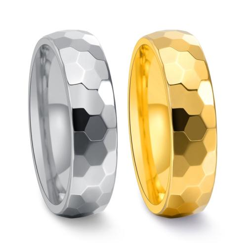 Anillos para Pareja, Acero de tungsteno, pulido, Joyería & unisexo & diverso tamaño para la opción, más colores para la opción, width 6mm, Vendido por UD[