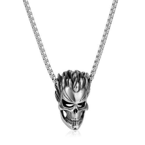 Pendentifs en titane, Acier titane, Placage, le style de punk & styles différents pour le choix & pour homme, couleur originale, Vendu par PC[