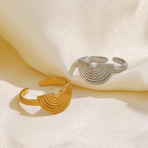 Edelstahl Fingerring, 304 Edelstahl, Modeschmuck & für Frau, keine, verkauft von PC