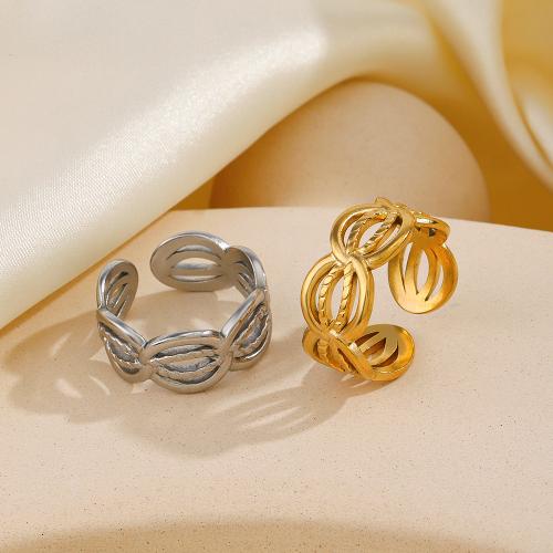 Edelstahl Fingerring, 304 Edelstahl, Modeschmuck & für Frau, keine, verkauft von PC