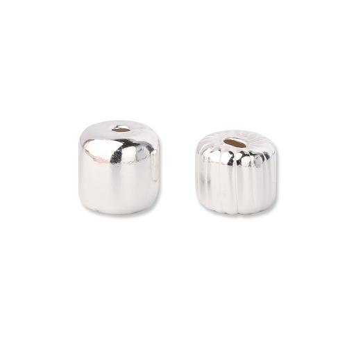 Sterling Silver Spacer Beads, 925 Sterling Silver, DIY silver color 